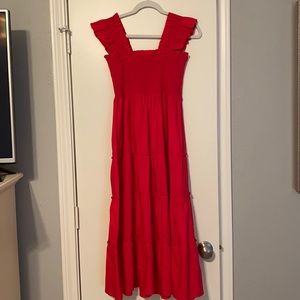 Hill House Ellie Nap Dress Red